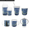 The Starry Night (Van Gogh 1889) Kid's Drinkware - Customized & Personalized
