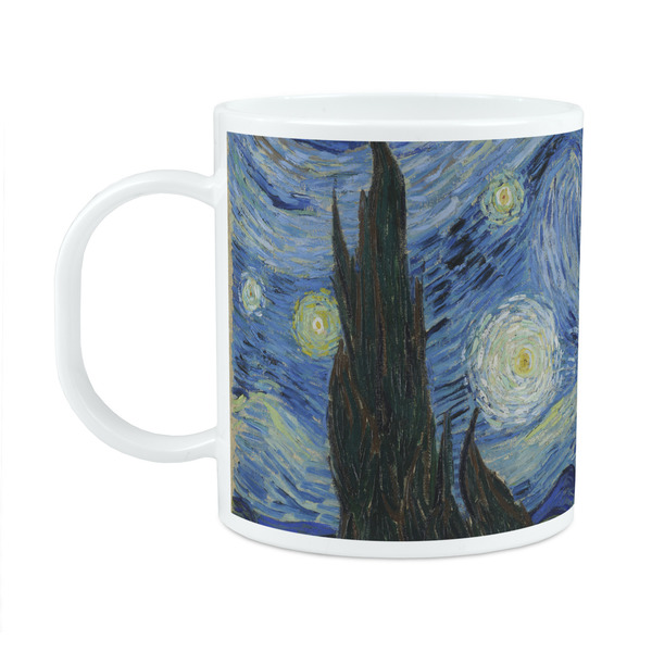 Custom The Starry Night (Van Gogh 1889) Plastic Kids Mug