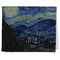 The Starry Night (Van Gogh 1889) Kitchen Towel - Poly Cotton - Folded Half