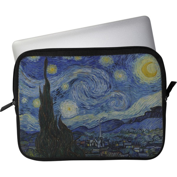 Custom The Starry Night (Van Gogh 1889) Laptop Sleeve / Case - 11"