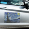 The Starry Night (Van Gogh 1889) Large Rectangle Car Magnets- In Context