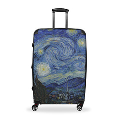 The Starry Night (Van Gogh 1889) Suitcase - 28" Large - Checked