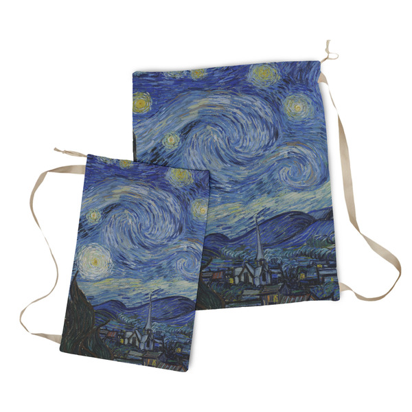 The Starry Night (Van Gogh 1889) Laundry Bag - Both Bags