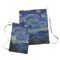 The Starry Night (Van Gogh 1889) Laundry Bag - Both Bags