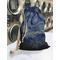 The Starry Night (Van Gogh 1889) Laundry Bag in Laundromat