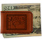 The Starry Night (Van Gogh 1889) Leatherette Magnetic Money Clip - Front