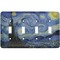 The Starry Night (Van Gogh 1889) Light Switch Cover (4 Toggle Plate)