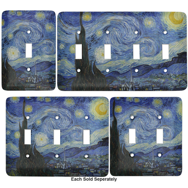 The Starry Night (Van Gogh 1889) Light Switch Covers all sizes
