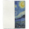 The Starry Night (Van Gogh 1889) Linen Placemat - Folded Half