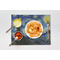 The Starry Night (Van Gogh 1889) Linen Placemat - Lifestyle (single)