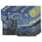 The Starry Night (Van Gogh 1889) Linen Placemat