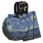 The Starry Night (Van Gogh 1889) Plastic Luggage Tag