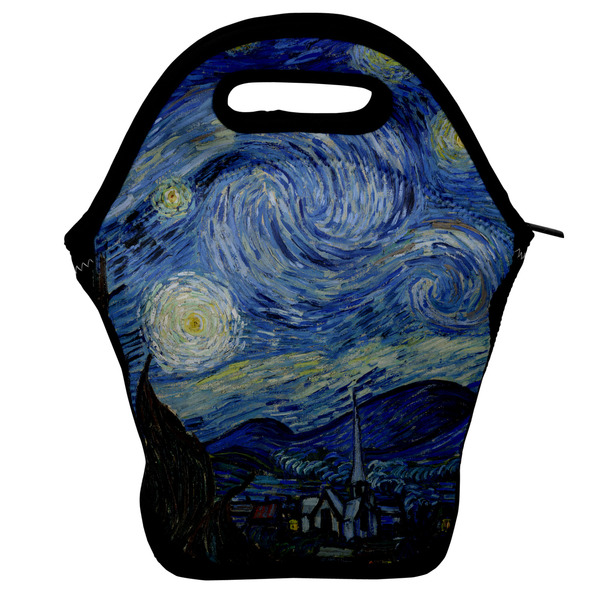 Custom The Starry Night (Van Gogh 1889) Lunch Bag