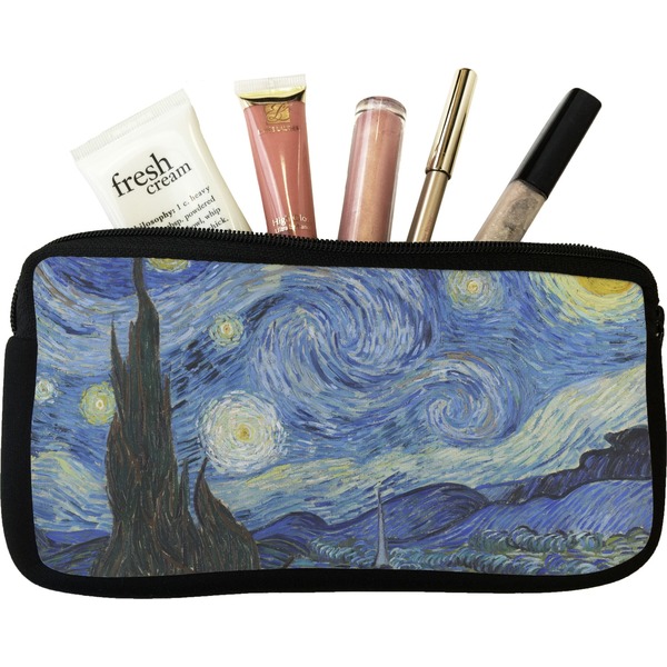 Custom The Starry Night (Van Gogh 1889) Makeup / Cosmetic Bag
