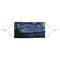 The Starry Night (Van Gogh 1889) Mask - Pleated (new) APPROVAL