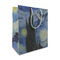 The Starry Night (Van Gogh 1889) Medium Gift Bag - Front/Main