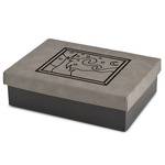 The Starry Night (Van Gogh 1889) Gift Boxes w/ Engraved Leather Lid