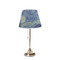 The Starry Night (Van Gogh 1889) Poly Film Empire Lampshade - On Stand