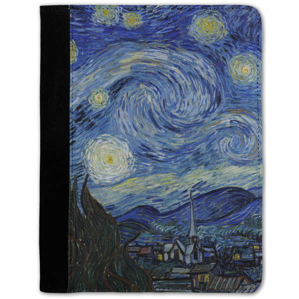 Custom The Starry Night (Van Gogh 1889) Notebook Padfolio - Medium