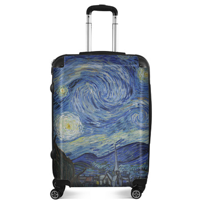 The Starry Night (Van Gogh 1889) Suitcase - 24"Medium - Checked