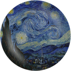 The Starry Night (Van Gogh 1889) Melamine Salad Plate - 8"