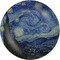 The Starry Night (Van Gogh 1889) Melamine Plate