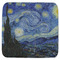 The Starry Night (Van Gogh 1889) Memory Foam Bath Mat 48 X 48