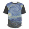 The Starry Night (Van Gogh 1889) Men's Crew T-Shirt