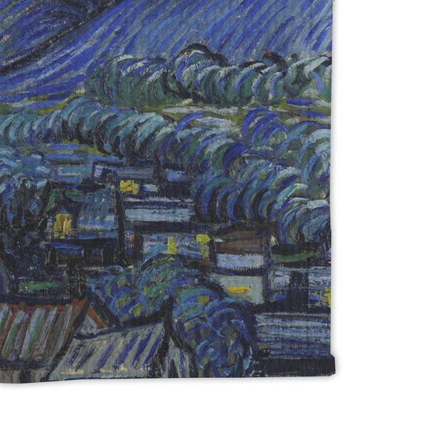 The Starry Night (Van Gogh 1889) Microfiber Dish Rag - DETAIL