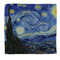 The Starry Night (Van Gogh 1889) Microfiber Dish Rag - Front/Approval