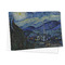 The Starry Night (Van Gogh 1889) Microfiber Dish Towel - FOLDED HALF