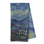 The Starry Night (Van Gogh 1889) Kitchen Towel - Microfiber