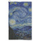 The Starry Night (Van Gogh 1889) Microfiber Golf Towels - FRONT