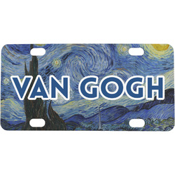 The Starry Night (Van Gogh 1889) Mini/Bicycle License Plate
