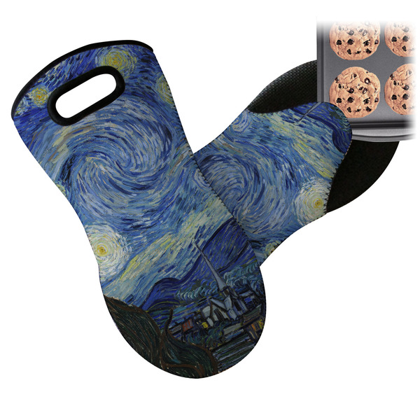 The Starry Night (Van Gogh 1889) Neoprene Oven Mitt