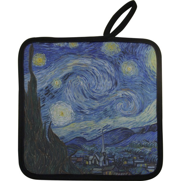 Custom The Starry Night (Van Gogh 1889) Pot Holder