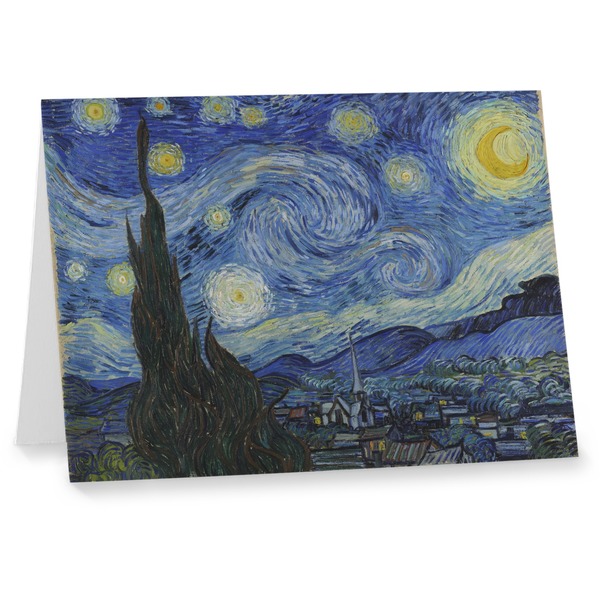 Custom The Starry Night (Van Gogh 1889) Note cards