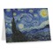 The Starry Night (Van Gogh 1889) Note Card - Main