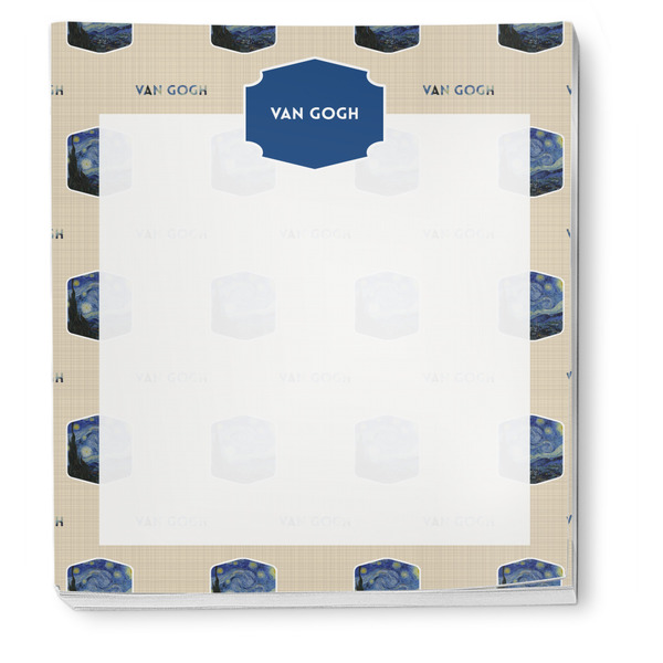 The Starry Night (Van Gogh 1889) Notepad - Apvl