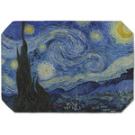 The Starry Night (Van Gogh 1889) Dining Table Mat - Octagon (Single-Sided)