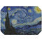 The Starry Night (Van Gogh 1889) Octagon Placemat - Single front