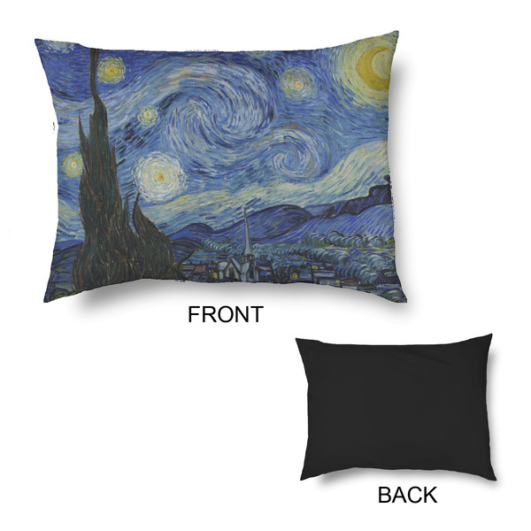 The Starry Night (Van Gogh 1889) Outdoor Dog Beds - Medium - APPROVAL