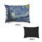 The Starry Night (Van Gogh 1889) Outdoor Dog Beds - Small - APPROVAL