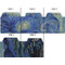 The Starry Night (Van Gogh 1889) Page Dividers - Set of 5 - Approval