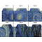 The Starry Night (Van Gogh 1889) Page Dividers - Set of 6 - Approval
