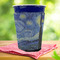 The Starry Night (Van Gogh 1889) Party Cup Sleeves - with bottom - Lifestyle