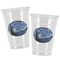 The Starry Night (Van Gogh 1889) Party Cups - 16oz - Alt View