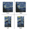 The Starry Night (Van Gogh 1889) Party Favor Gift Bag - Gloss - Approval