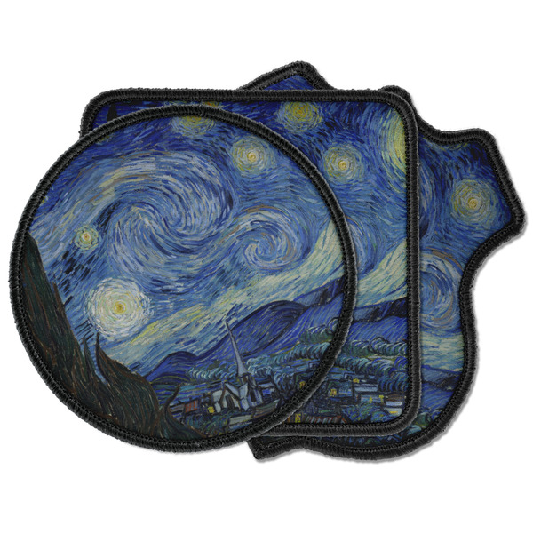 Custom The Starry Night (Van Gogh 1889) Iron on Patches