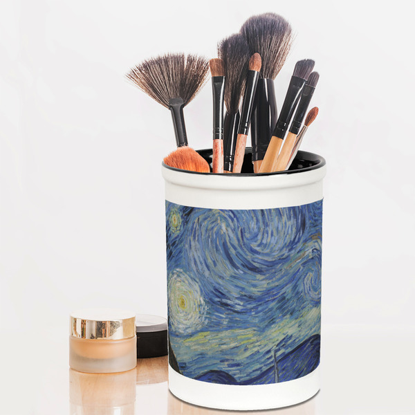 The Starry Night (Van Gogh 1889) Pencil Holder - LIFESTYLE makeup